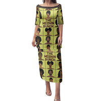 The Melanin Bunch Family Matching Puletasi and Hawaiian Shirt Africa Black People