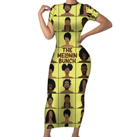 The Melanin Bunch Family Matching Short Sleeve Bodycon Dress and Hawaiian Shirt Africa Black People