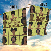 The Melanin Bunch Garden Flag Africa Black People