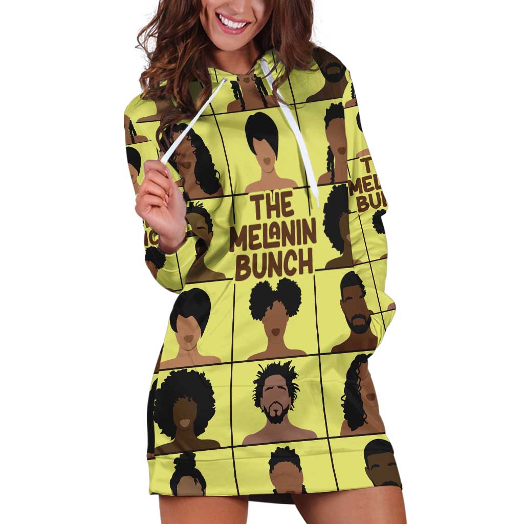 The Melanin Bunch Hoodie Dress Africa Black People
