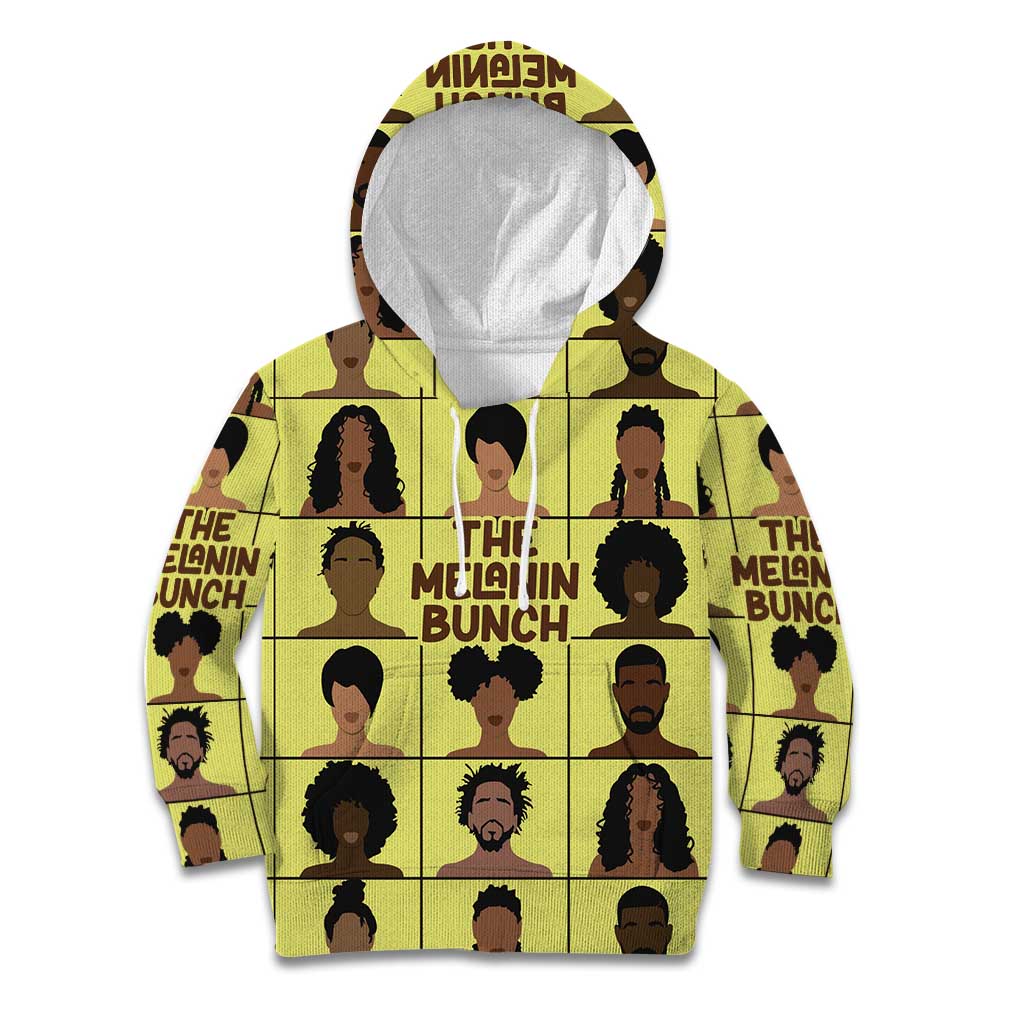The Melanin Bunch Kid Hoodie Africa Black People
