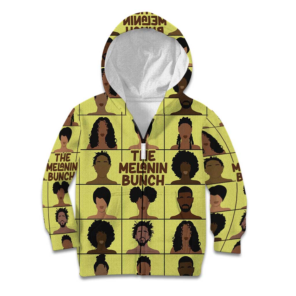 The Melanin Bunch Kid Hoodie Africa Black People