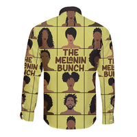 The Melanin Bunch Long Sleeve Button Shirt Africa Black People