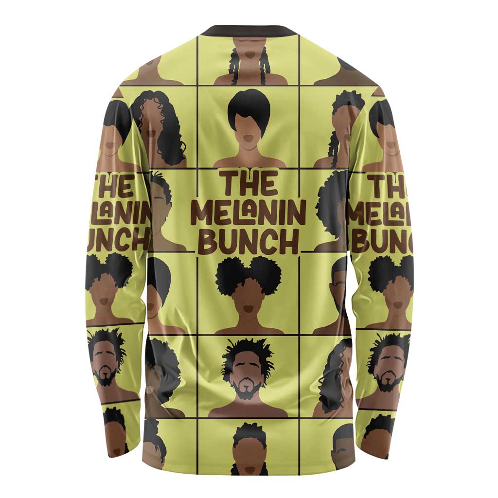 The Melanin Bunch Long Sleeve Shirt Africa Black People