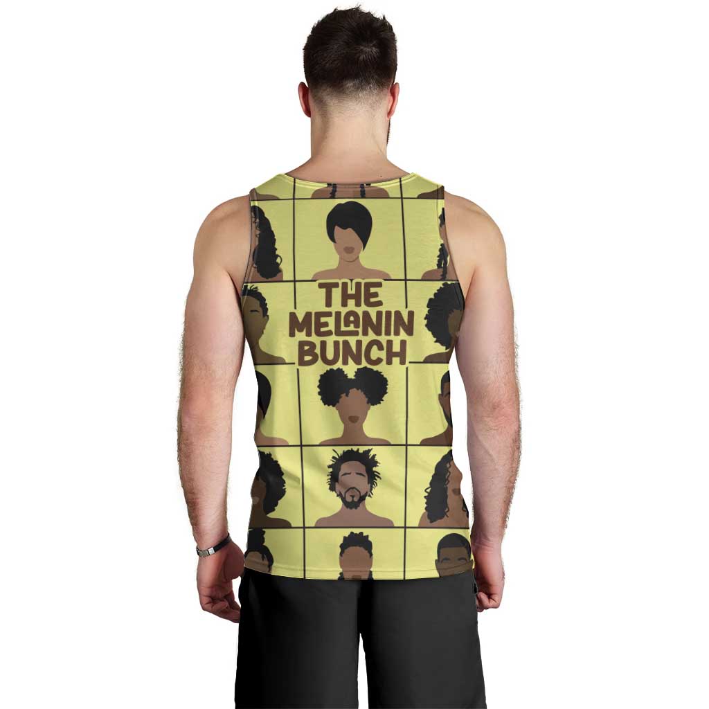 The Melanin Bunch Men Tank Top Africa Black People