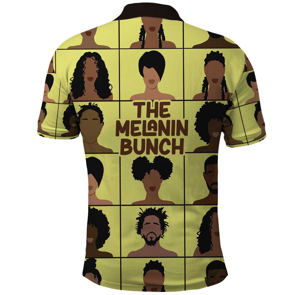 The Melanin Bunch Polo Shirt Africa Black People