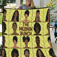 The Melanin Bunch Quilt Africa Black People - Wonder Print Shop