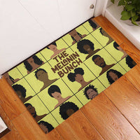 The Melanin Bunch Rubber Doormat Africa Black People - Wonder Print Shop