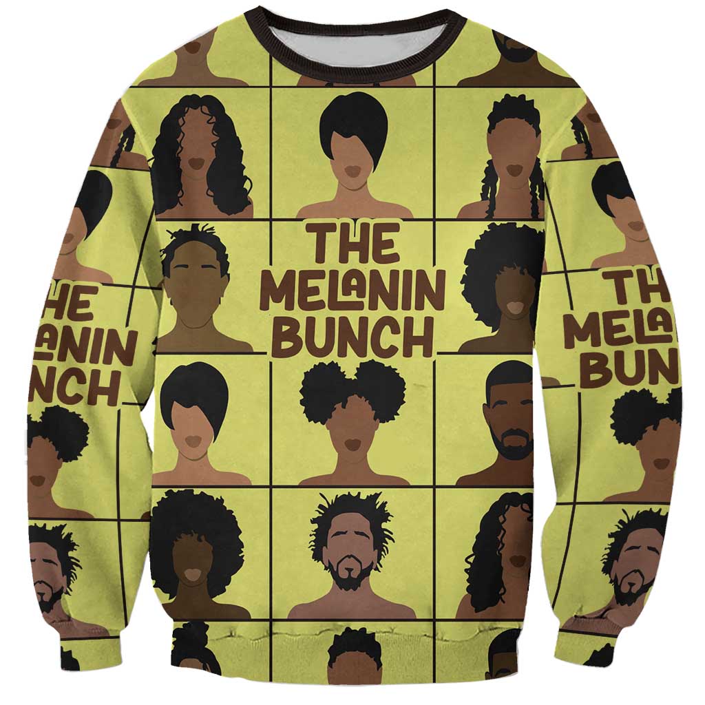 The Melanin Bunch Sweatshirt Africa Black People - Wonder Print Shop