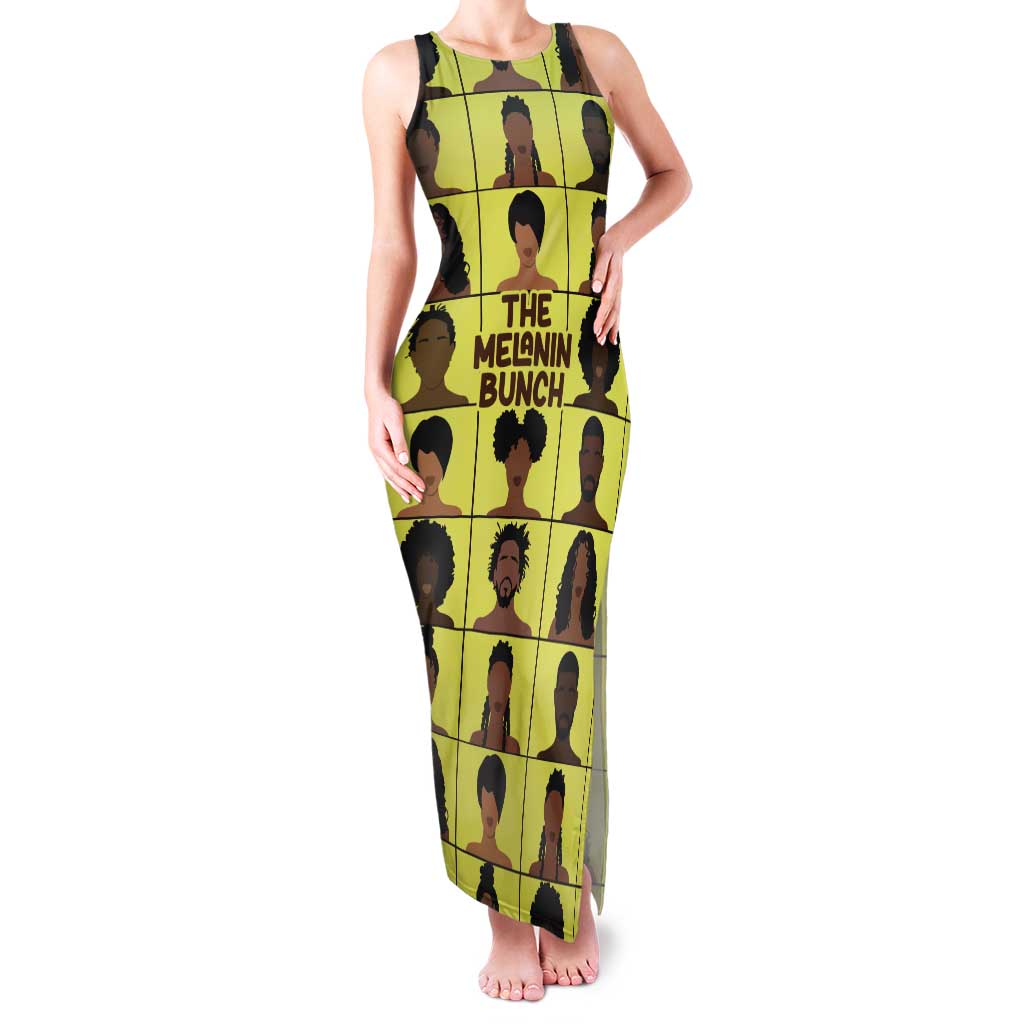 The Melanin Bunch Tank Maxi Dress Africa Black People - Wonder Print Shop