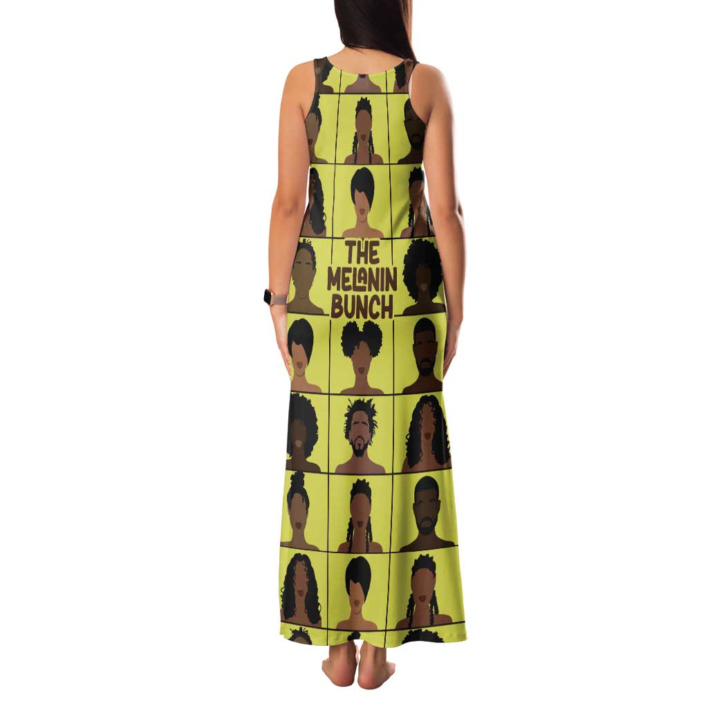 The Melanin Bunch Tank Maxi Dress Africa Black People - Wonder Print Shop