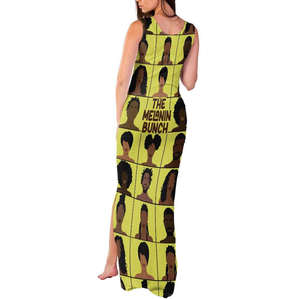 The Melanin Bunch Tank Maxi Dress Africa Black People - Wonder Print Shop