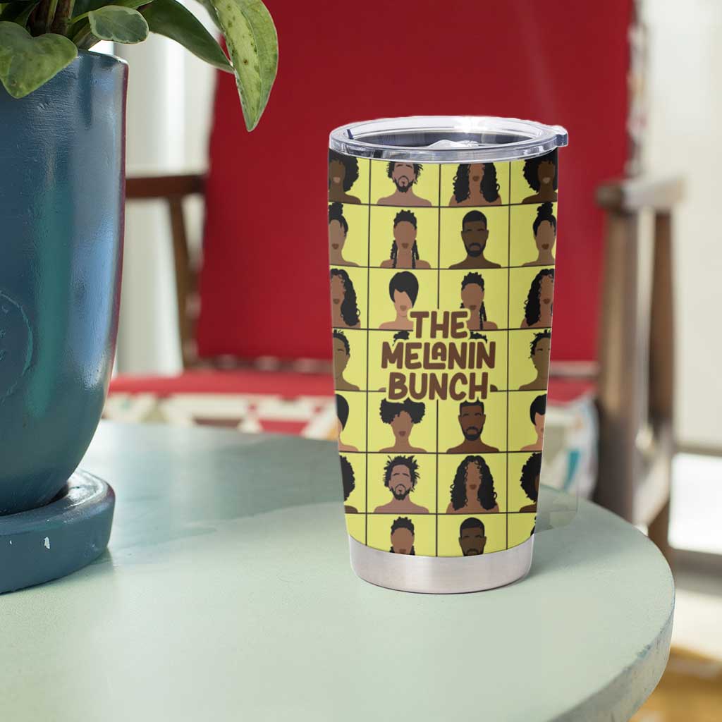 The Melanin Bunch Tumbler Cup Africa Black People