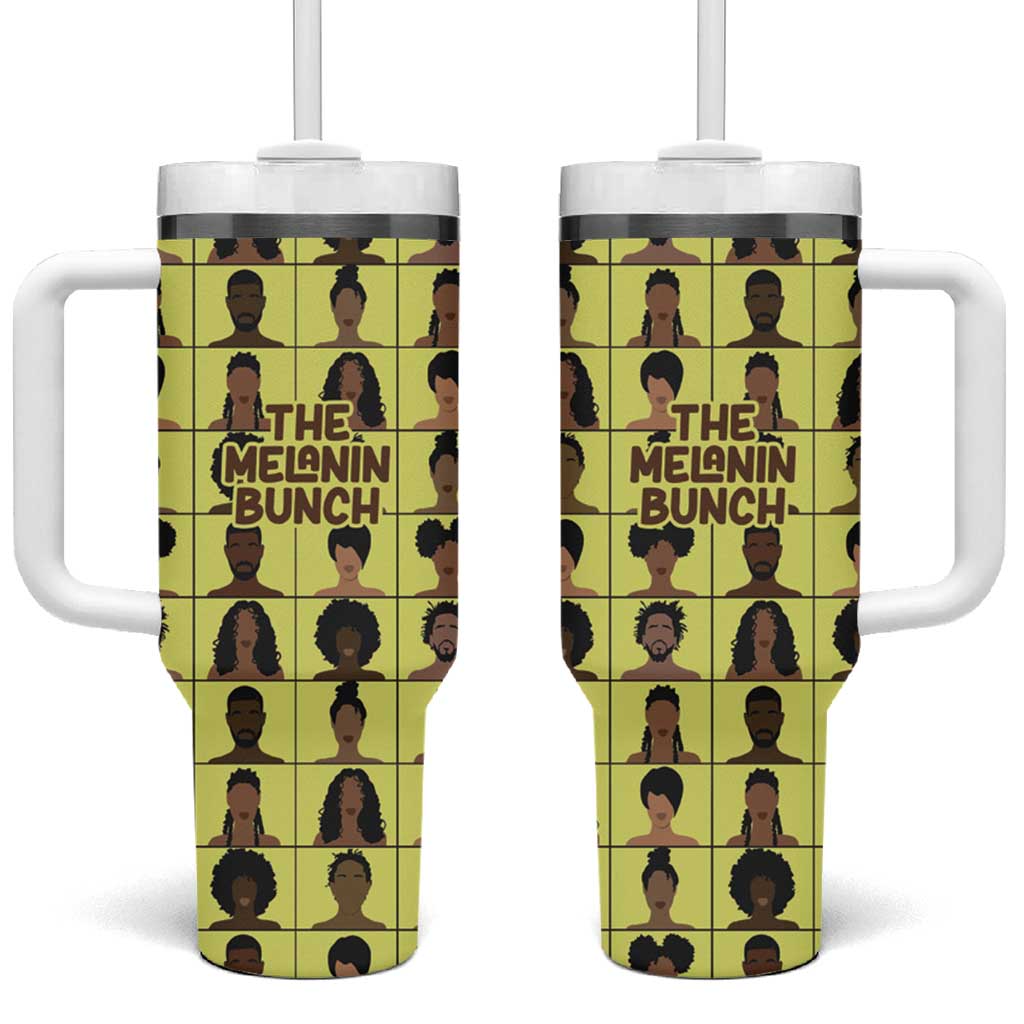 The Melanin Bunch Tumbler With Handle Africa Black People