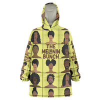 The Melanin Bunch Wearable Blanket Hoodie Africa Black People - Wonder Print Shop