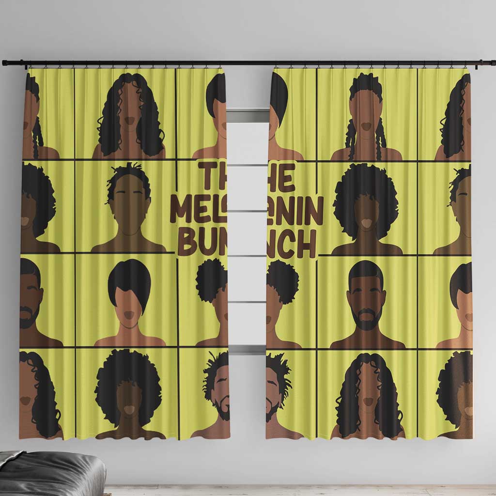 The Melanin Bunch Window Curtain Africa Black People - Wonder Print Shop