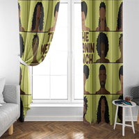 The Melanin Bunch Window Curtain Africa Black People - Wonder Print Shop