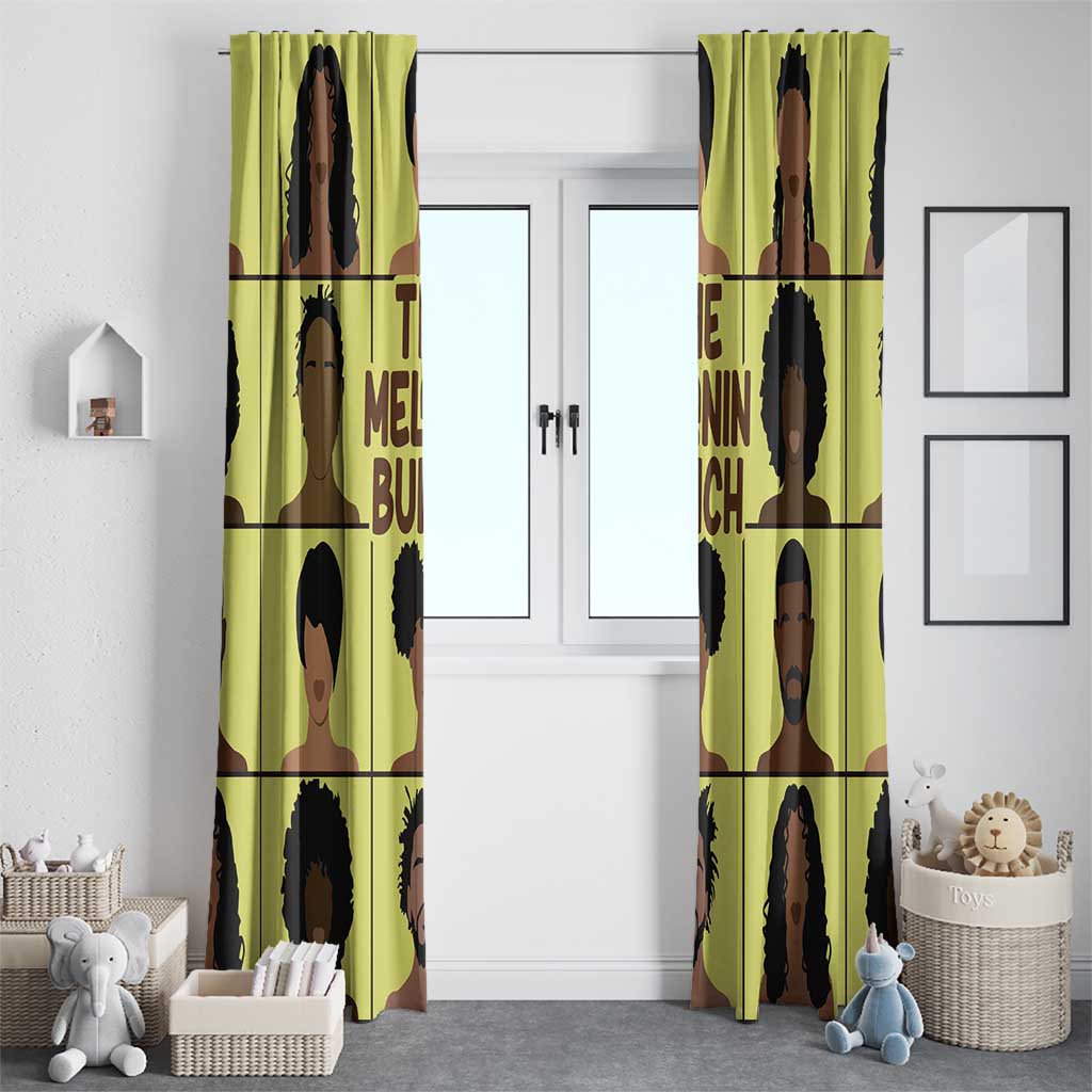 The Melanin Bunch Window Curtain Africa Black People - Wonder Print Shop