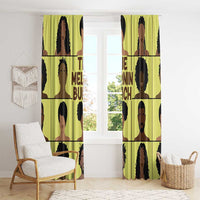 The Melanin Bunch Window Curtain Africa Black People - Wonder Print Shop