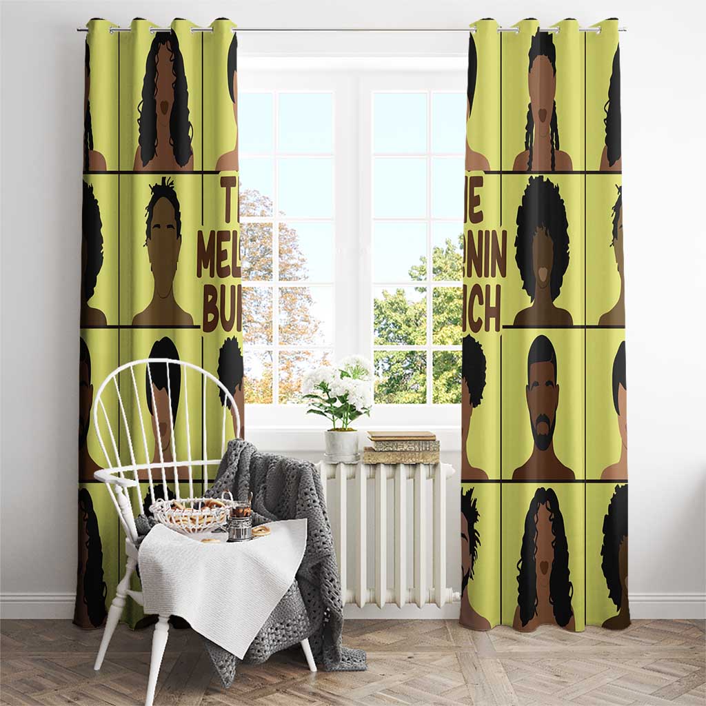 The Melanin Bunch Window Curtain Africa Black People - Wonder Print Shop