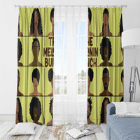 The Melanin Bunch Window Curtain Africa Black People - Wonder Print Shop