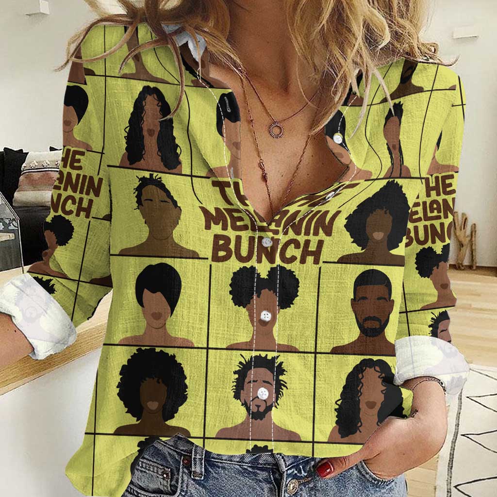 The Melanin Bunch Women Casual Shirt Africa Black People - Wonder Print Shop
