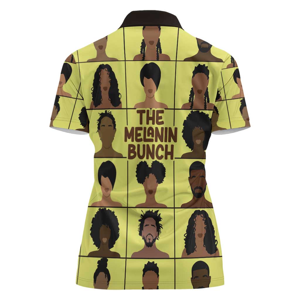 The Melanin Bunch Women Polo Shirt Africa Black People - Wonder Print Shop
