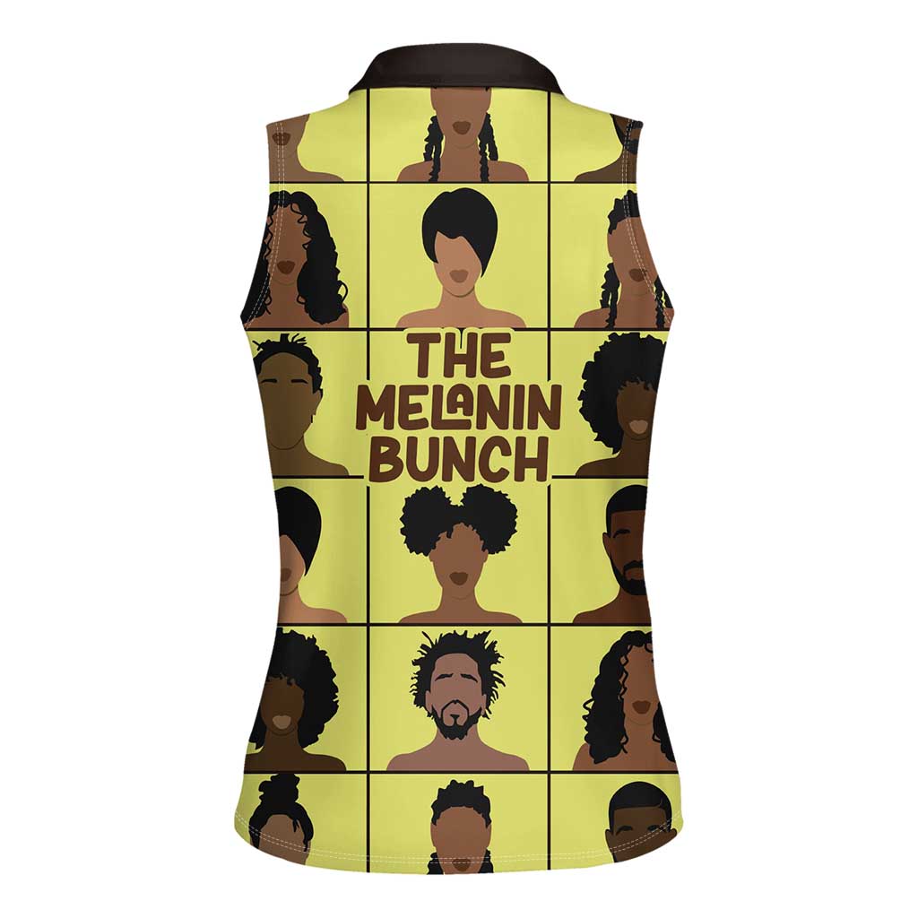 The Melanin Bunch Women Sleeveless Polo Shirt Africa Black People - Wonder Print Shop