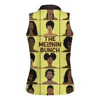 The Melanin Bunch Women Sleeveless Polo Shirt Africa Black People - Wonder Print Shop