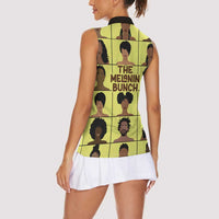 The Melanin Bunch Women Sleeveless Polo Shirt Africa Black People - Wonder Print Shop