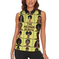The Melanin Bunch Women Sleeveless Polo Shirt Africa Black People - Wonder Print Shop