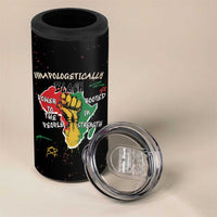 Power in Our Roots 4 in 1 Can Cooler Tumbler Unapologetically Black African