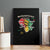 Power in Our Roots Canvas Wall Art Unapologetically Black African