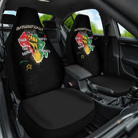 Power in Our Roots Car Seat Cover Unapologetically Black African