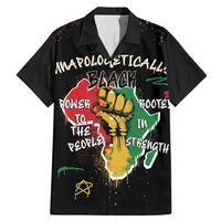 Power in Our Roots Family Matching Mermaid Dress and Hawaiian Shirt Unapologetically Black African