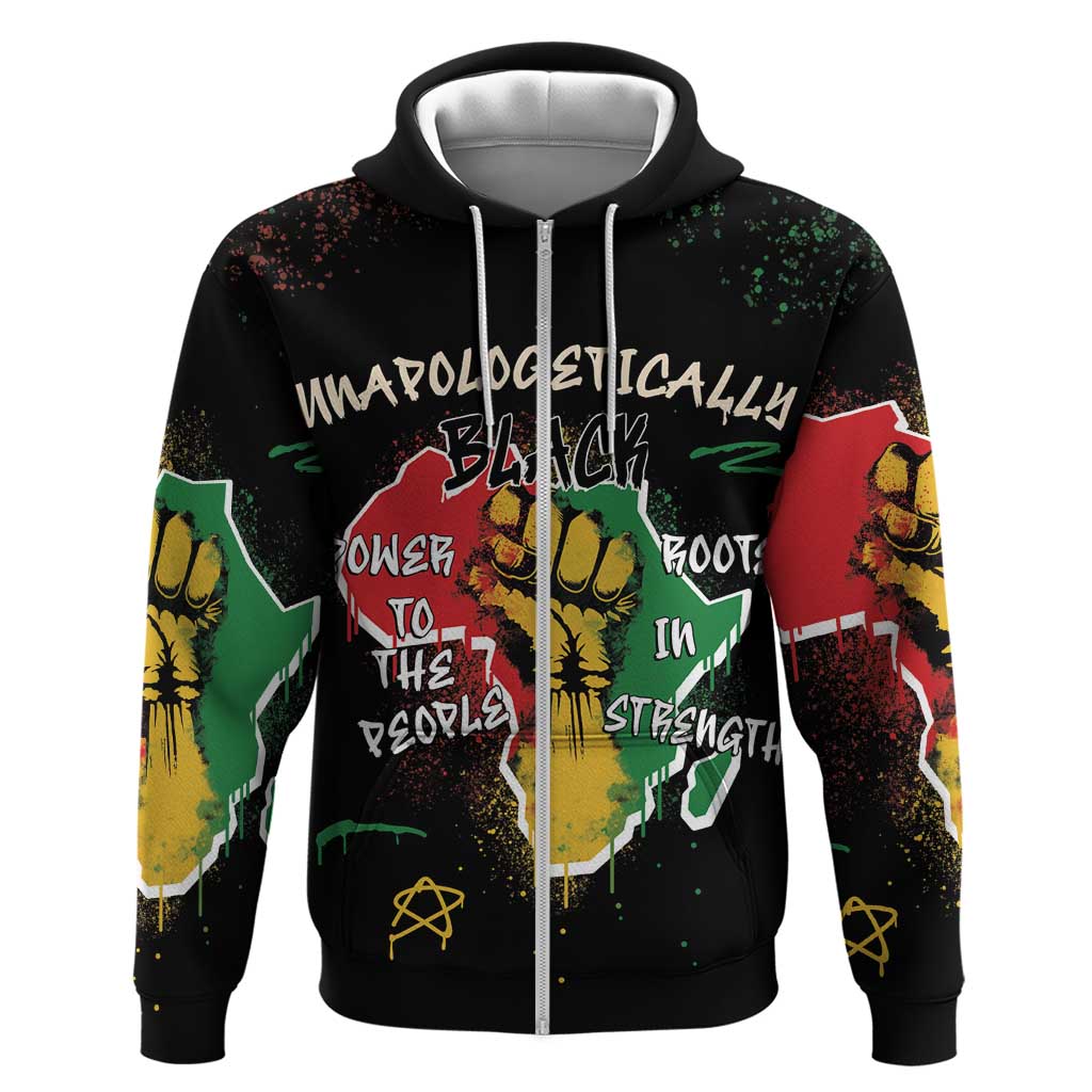 Power in Our Roots Hoodie Unapologetically Black African