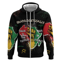 Power in Our Roots Hoodie Unapologetically Black African