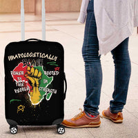 Power in Our Roots Luggage Cover Unapologetically Black African
