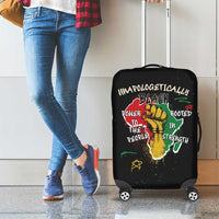 Power in Our Roots Luggage Cover Unapologetically Black African