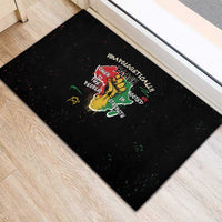 Power in Our Roots Rubber Doormat Unapologetically Black African - Wonder Print Shop