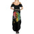 Power in Our Roots Summer Maxi Dress Unapologetically Black African - Wonder Print Shop