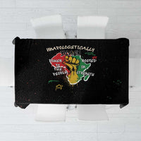 Power in Our Roots Tablecloth Unapologetically Black African - Wonder Print Shop