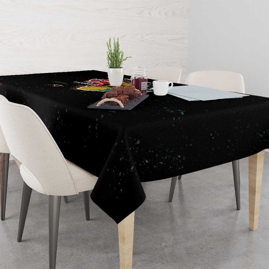 Power in Our Roots Tablecloth Unapologetically Black African - Wonder Print Shop