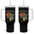 Power in Our Roots Tumbler With Handle Unapologetically Black African