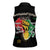 Power in Our Roots Women Sleeveless Polo Shirt Unapologetically Black African - Wonder Print Shop