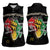 Power in Our Roots Women Sleeveless Polo Shirt Unapologetically Black African - Wonder Print Shop