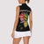 Power in Our Roots Women Sleeveless Polo Shirt Unapologetically Black African - Wonder Print Shop