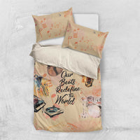 Our Beats Redefine The World African Bedding Set