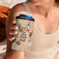 Our Beats Redefine The World African 4 in 1 Can Cooler Tumbler