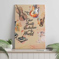 Our Beats Redefine The World African Canvas Wall Art